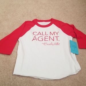 Call My Agent raglan. Size 4t. NWT